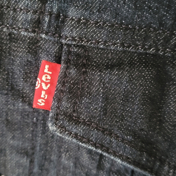 Levi's Men's Dark Denim Jacket - Picture 3 of 4